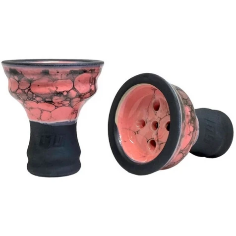 Чаша Глиняна 420(Чотири Двадцять) Bowls Uranum Sakura Moon (Рожевий З Чорним)