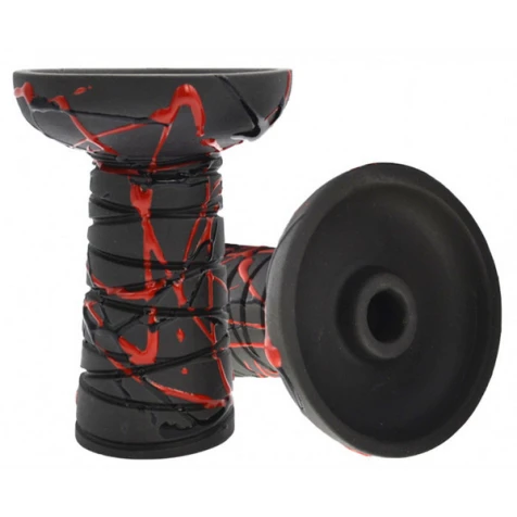 Чаша Глиняная Gusto Bowls Classic Phunnel Red Black (Красно-Черный)
