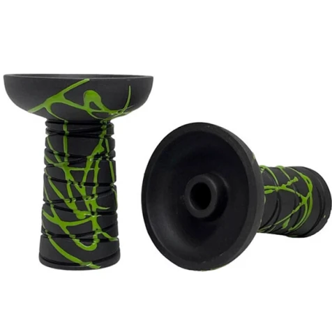 Чаша Глиняная Gusto Bowls Harmony Black Glaze Black Green (Чорно-Зеленый)
