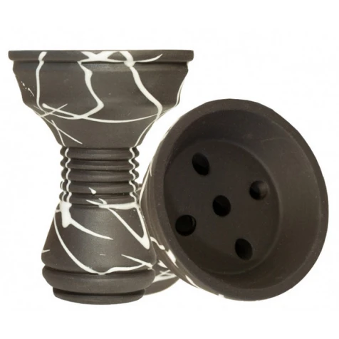 Чаша Глиняная Gusto Bowls Killa Bowsl Black Glaze (Белый)