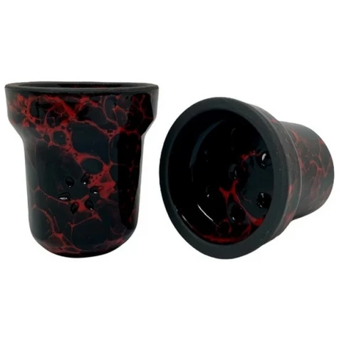 Чаша Глиняная Solaris Classic Adam Black Red (Черно-Красный)