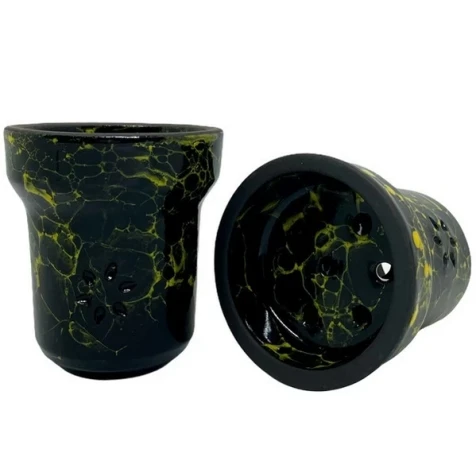 Чаша Глиняная Solaris Classic Adam Black Yellow (Черно-Желтый)