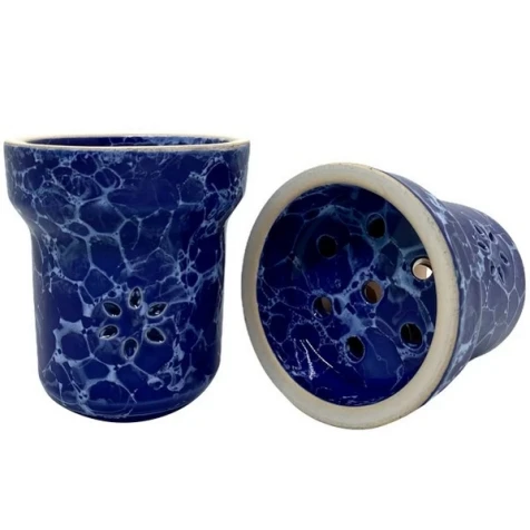 Чаша Глиняна Solaris Classic Eva Blue White (Синьо-Білий)