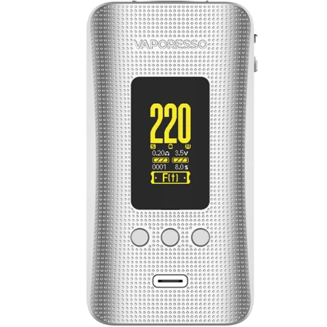 Бокс Мод Vaporesso GEN 200 Light Silver (Лайт Серебристый)