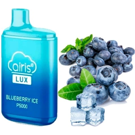 Одноразка Airis Lux Blueberry Ice (Чорниця Лід) (P5000 Затяжок)