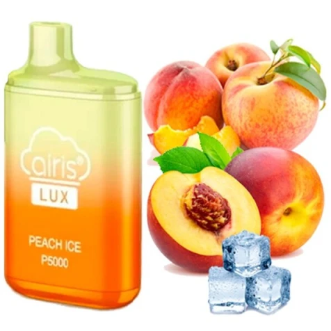 Одноразка Airis Lux Peach Ice (Персик Лід) (P5000 Затяжок)