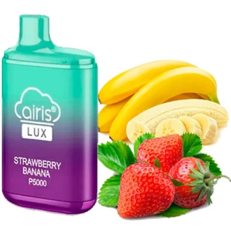 Одноразка Airis Lux Strawberry Banana (Полуниця Банан) (P5000 Затяжок)