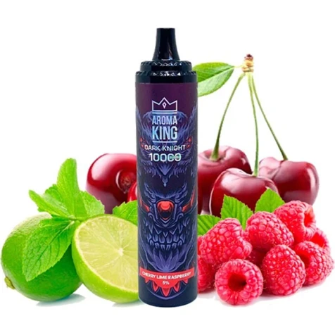 Одноразка Aroma King Dark Night Cherry Lime Raspberry (Вишня Лайм Малина) (10000 Затяжок)