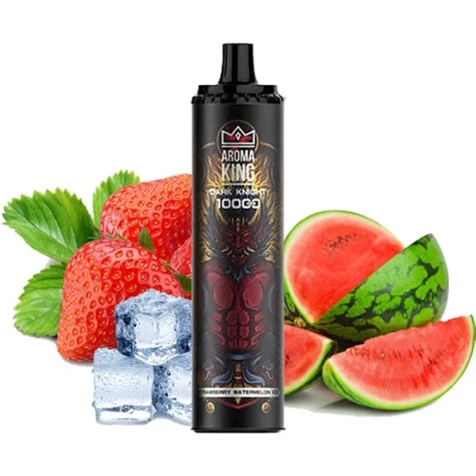 Одноразка Aroma King Dark Night Strawberry Watermelon Ice (Клубника Арбуз Лёд) (10000 Затяжек)