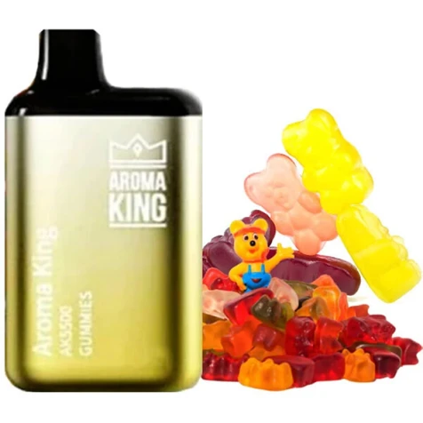 Одноразка Aroma King Gummies (Гаммі) (5500 Затяжок)