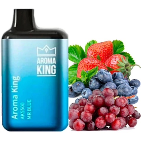 Одноразка Aroma King Mr Blue (Мистер Блю) (5500 Затяжек)