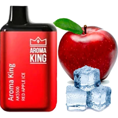 Одноразка Aroma King Red Apple (Червоне Яблуко) (5500 Затяжок)