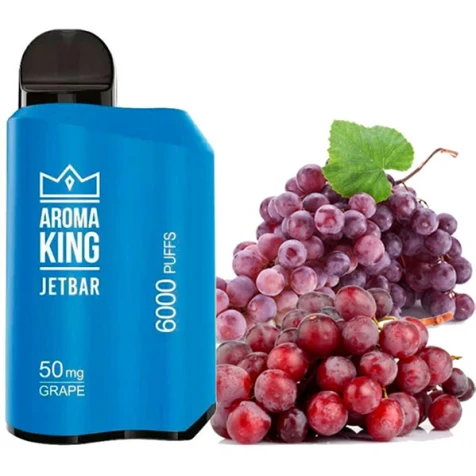 Одноразка Aroma King Jetbar Grape (Виноград) (6000 Затяжек)