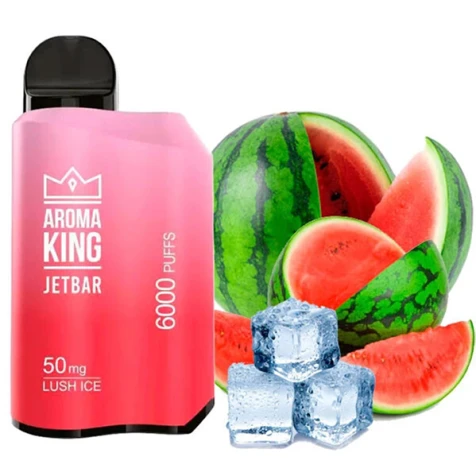 Одноразка Aroma King Jetbar Lush Ice (Кавун Лід) (6000 Затяжок)