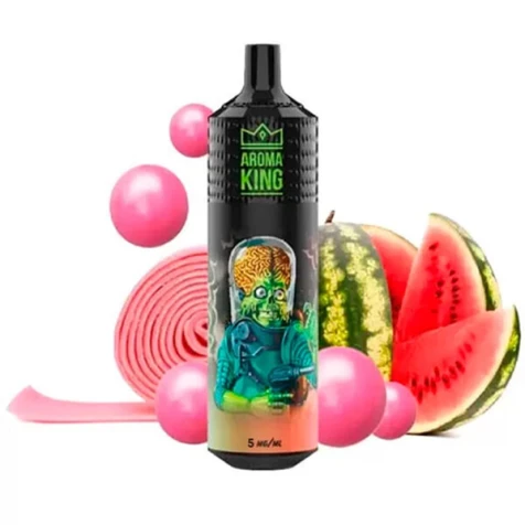 Одноразка Aroma King Mars Watermelon Bubble Gum (Кавун Жуйка) (9000 Затяжок)
