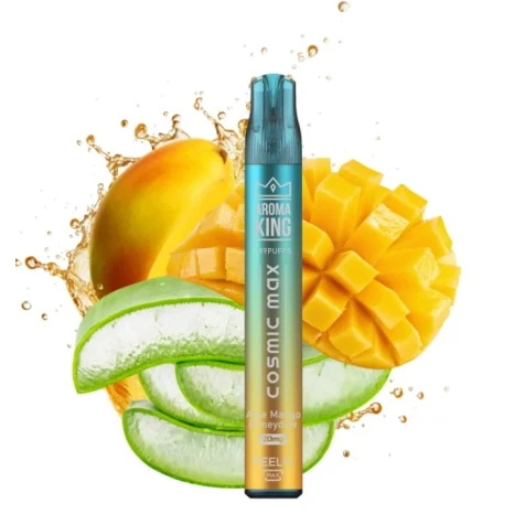 Одноразка Aroma King Cosmic Max Aloe Mango Honeydew (Алое Манго Медова Диня) (999 Затяжок)