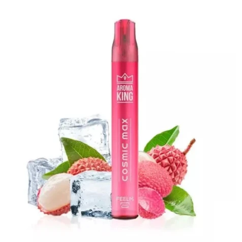 Одноразка Aroma King Cosmic Max Lychee Ice (Лічі Лід) (999 Затяжок)