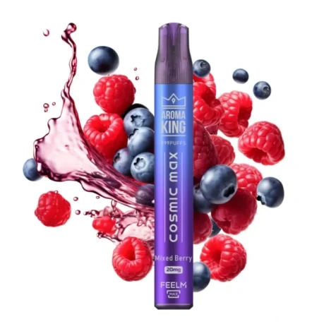 Одноразка Aroma King Cosmic Max Mixed Berry (Мікс Ягід) (999 Затяжок)