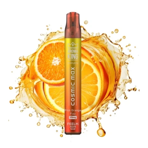 Одноразка Aroma King Cosmic Max Pink Orange Fizz (Рожевий Апельсин Фізз) (999 Затяжок)