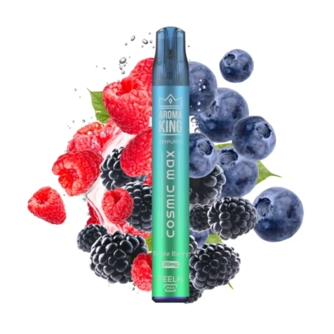 Одноразка Aroma King Cosmic Max Triple Berry (Потрійна Ягода) (999 Затяжок)