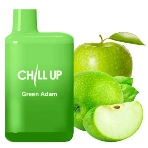 Одноразка Chill Up Green Apple (Зелене Яблуко) (4000 Затяжок)