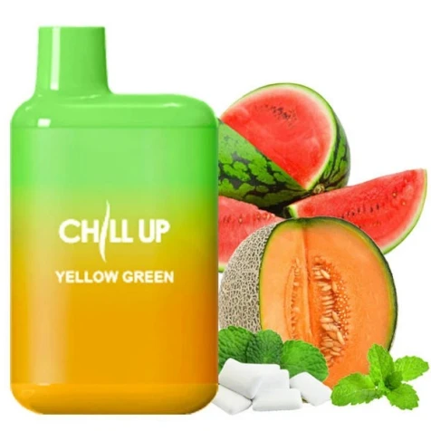 Одноразка Chill Up Yellow Green (Йеллоу Грін) (4000 Затяжок)