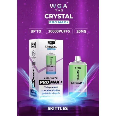 Одноразка Crystal Pro Max Skittles (Скіттлс) (10000 Затяжок)
