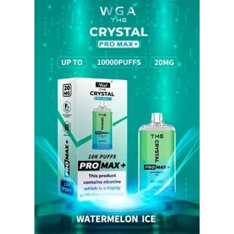 Одноразка Crystal Pro Max Watermelon Ice (Кавун Лід) (10000 Затяжок)