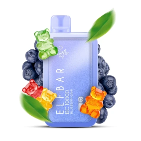 Одноразка Elf Bar BC Blueberry Gami (Чорниця Гамі) (10000 Затяжок)