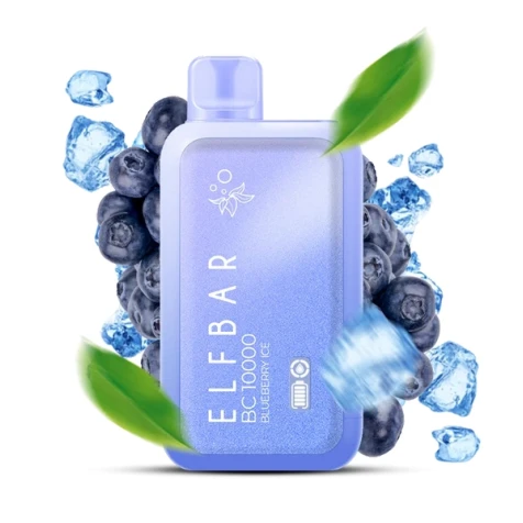 Одноразка Elf Bar BC Blueberry Ice (Чорниця Лід) (10000 Затяжок)