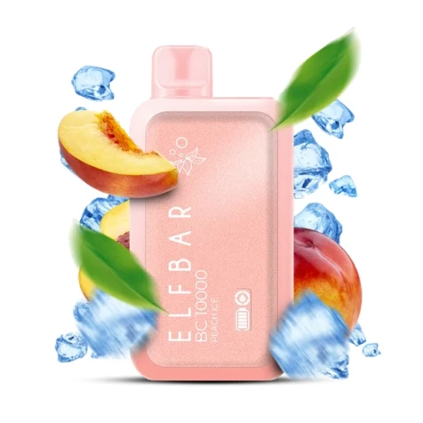 Одноразка Elf Bar BC Peach Ice (Персик Лёд) (10000 Затяжек)