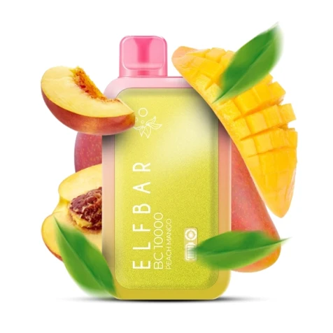 Одноразка Elf Bar BC Peach Mango (Персик Манго) (10000 Затяжек)