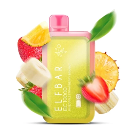 Одноразка Elf Bar BC Pineapple Strawberry Banana (Ананас Клубника Банан) (10000 Затяжек)