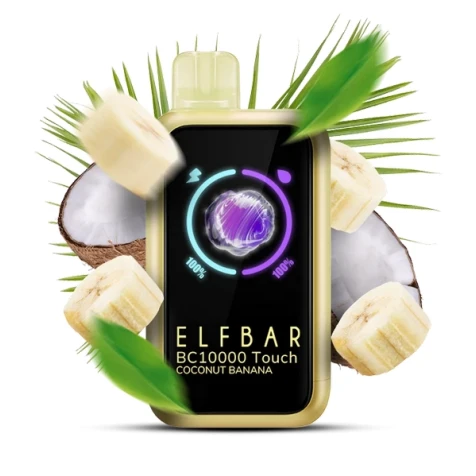 Одноразка Elf Bar BC Touch Coconut Banana (Кокос Банан) (10000 Затяжок)