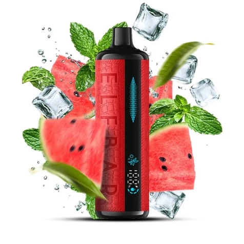 Одноразка Elf Bar E-Shisha Watermelon Mint (Арбуз Мята) (12000 Затяжек)