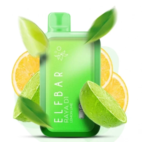 Одноразка Elf Bar RAYA D1 Lemon Lime (Лимон Лайм) (13000 Затяжек)