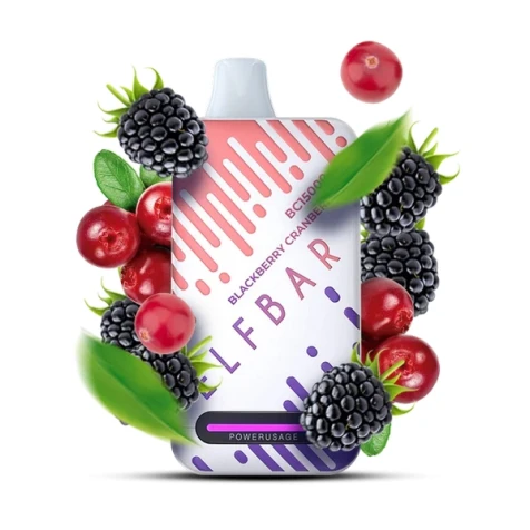 Одноразка Elf Bar BC Blackberry Cranberry (Ожина Журавлина) (15000 Затяжок)