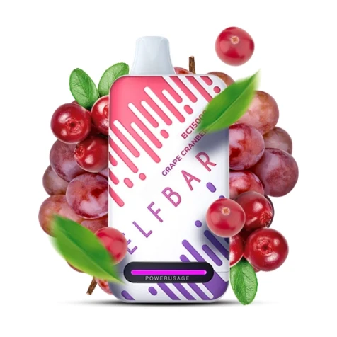 Одноразка Elf Bar BC Grape Cranberry (Виноград Клюква) (15000 Затяжек)