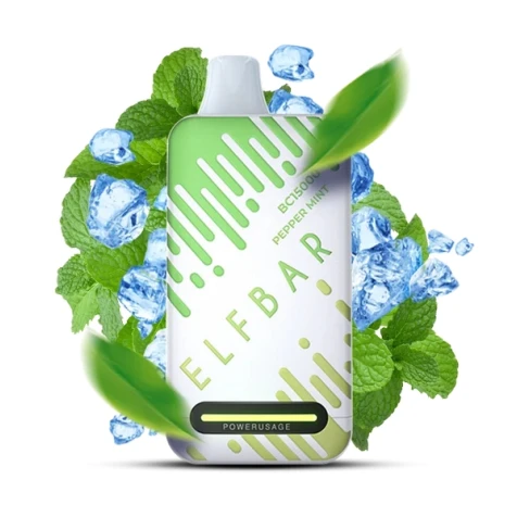 Одноразка Elf Bar BC Pepper Mint (Перцева М'ята) (15000 Затяжок)