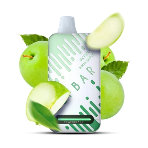 Одноразка Elf Bar BC Sour Apple (Кислое Яблоко) (15000 Затяжек)