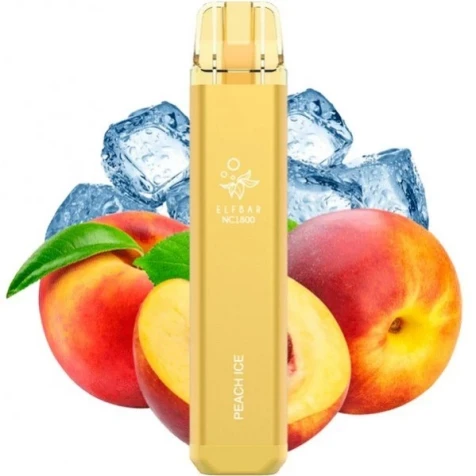 Одноразка Elf Bar NC Peach Ice (Персик Лід) (1800 Затяжок)