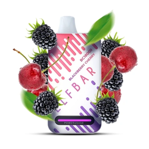 Одноразка Elf Bar BC Blackberry Cherry (Ожина Вишня) (18000 Затяжок)