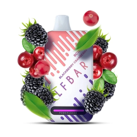 Одноразка Elf Bar BC Blackberry Cranberry (Ожина Журавлина) (18000 Затяжок)