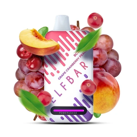 Одноразка Elf Bar BC Grape Cranberry Peach (Виноград Клюква Персик) (18000 Затяжек)