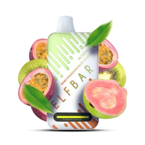 Одноразка Elf Bar BC Kiwi Passion Fruit Guava (Киви Маракуйя Гуава) (18000 Затяжек)