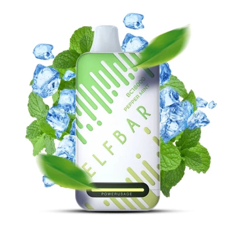 Одноразка Elf Bar BC Pepper Mint (Перцева М'ята) (18000 Затяжок)