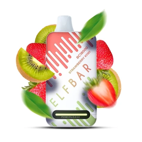 Одноразка Elf Bar BC Strawberry Kiwi (Клубника Киви) (18000 Затяжек)
