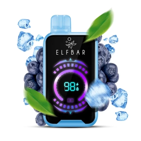 Одноразка Elf Bar FS Blueberry Ice (Черника Лед) (18000 Затяжек)