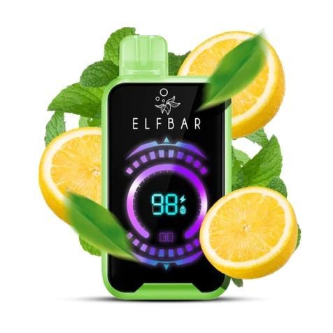Одноразка Elf Bar FS Lemon Mint (Лимон Мята) (18000 Затяжек)