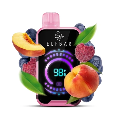 Одноразка Elf Bar FS Peach Berry (Персик Ягоды) (18000 Затяжек)